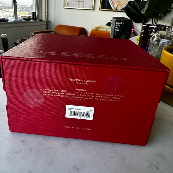 Red Horny Mask Honey Birdette New Never Worn - Picture 2 of 3